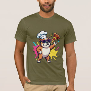 Título: Camiseta gráfica de perro de dibujos anima