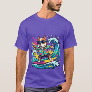 Título: Camiseta gráfica de perro de dibujos anima