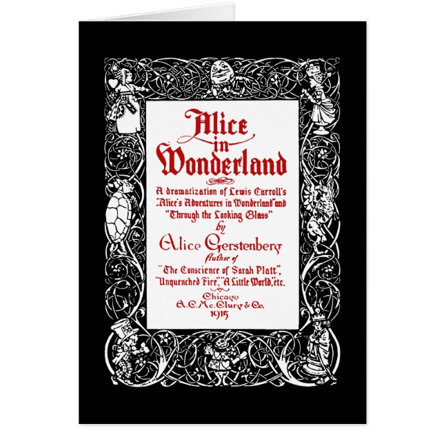 Título de Alicia Vintage (Frente)