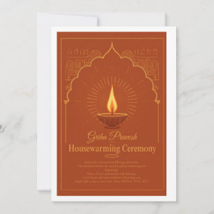 Título: Elegante Tarjeta de Invitación de Griha Pr