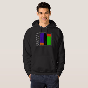 TÍTULO VERTICAL BLANCO CON LA BUENA SUDADERA CON