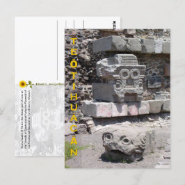 Tláloc, Teōtihuácān, México - postal