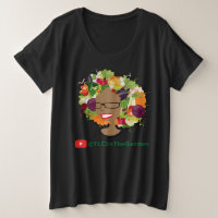 TLC En La Camiseta De La Marca Garden