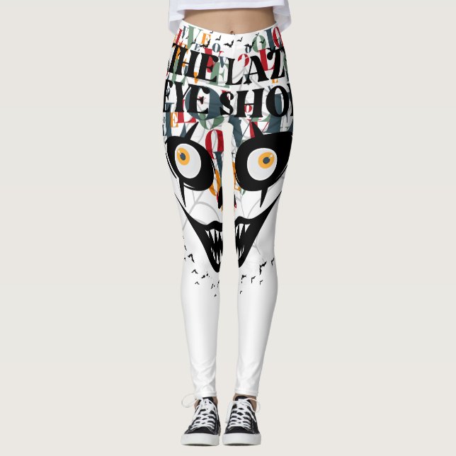TLES I love The Lazy Eye Shop Yoga Leggings Design (Anverso)