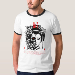TLES Kabuki con diseño de camiseta Skull