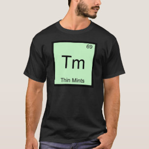 TM - Camiseta divertida del símbolo del elemento