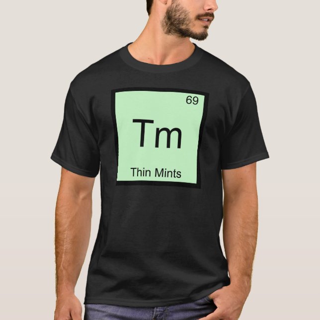 TM - Camiseta divertida del símbolo del elemento (Anverso)