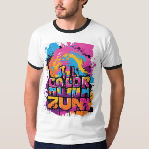 TMS Colorpalooza: diseño de camiseta para carrera
