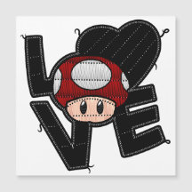 Toad de amor - imán rojo