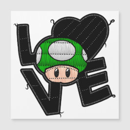 Toad de amor - Magnet verde