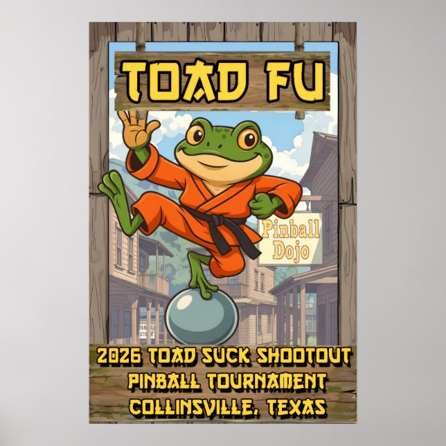 Toad Fu - Toad Suck Shoot Out 2026 Póster (Frente)