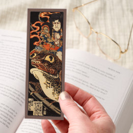 Toad gigante de Tenjiku Tokubei - Ukiyo-e