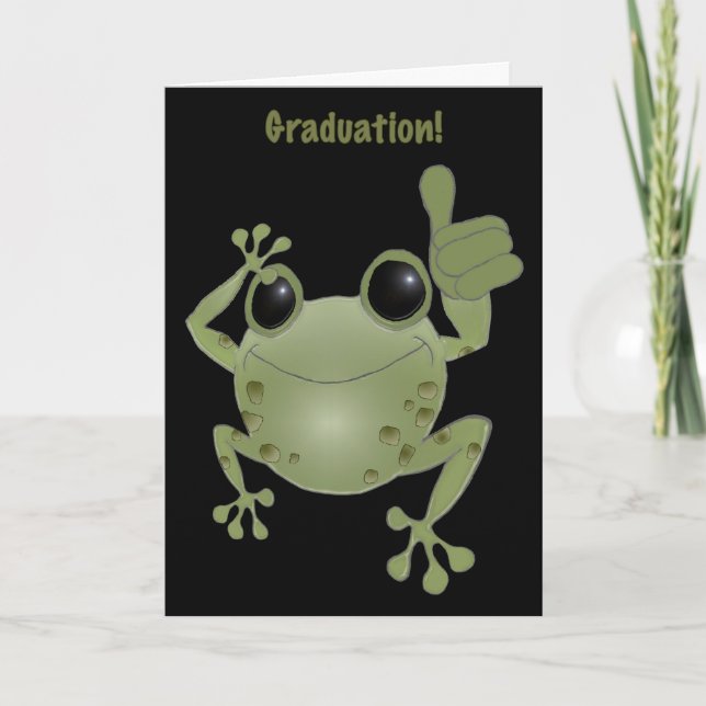 ¡Toadally Awesome! tarjeta de graduación (Anverso)