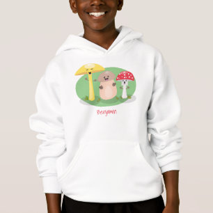 Toadstool de hongos de hongo de kawaii
