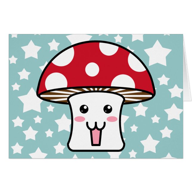 Toadstool de Kawaii (Anverso (Horizontal))