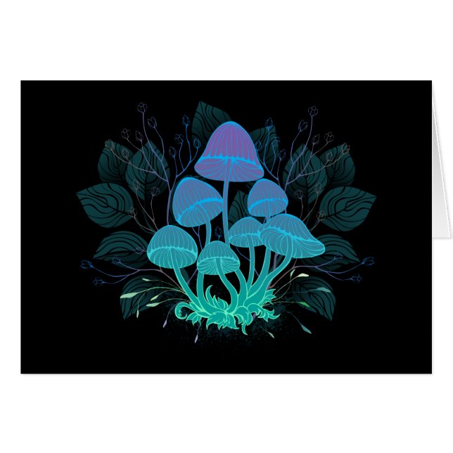 Toadstools en Bushes (Anverso (Horizontal))