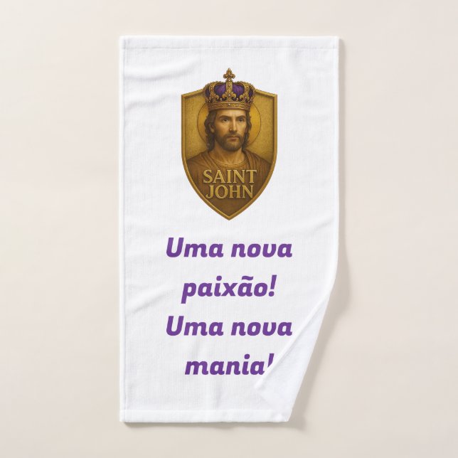 Toalha de Mão Saint John FC. (Toalla de mano)