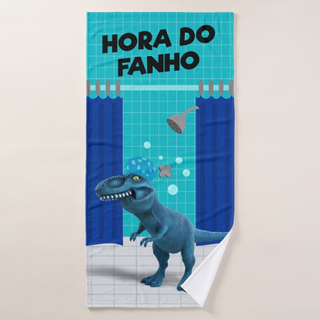 Toalha do Dinofauro (Toalla de baño)