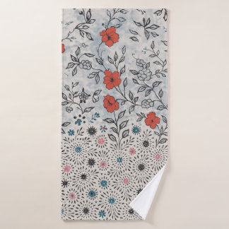 Toalha florais artístico 