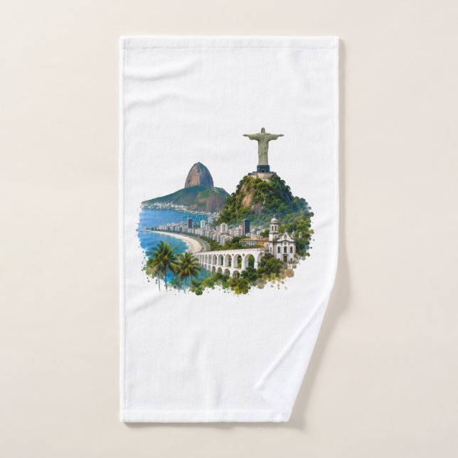 Toalha Rio de Janeiro (Toalla de mano)