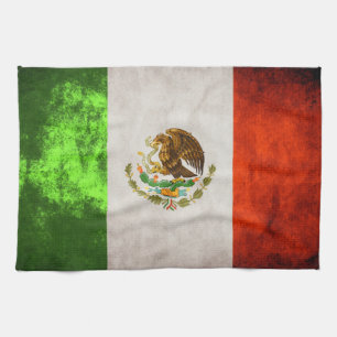 Toalla 16" de la bandera mexicana x 24"
