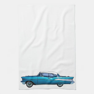 Toalla 1957 de cocina clásica de Chevy BelAire de