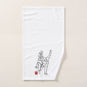 Toalla a mano TAEKWONDO DESEQUILIBRA