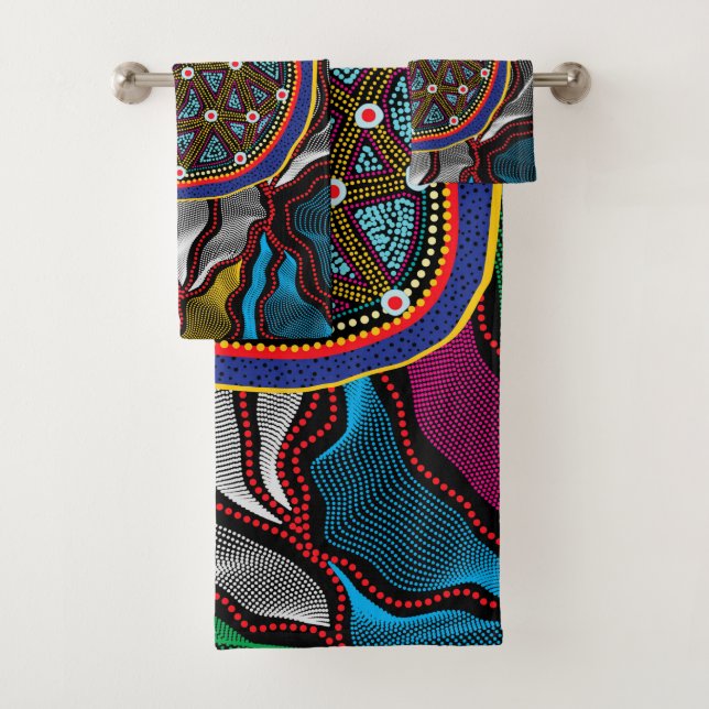 Toalla Aborigen Design-15 (In situ)