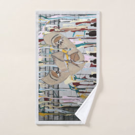 Toalla abstracta