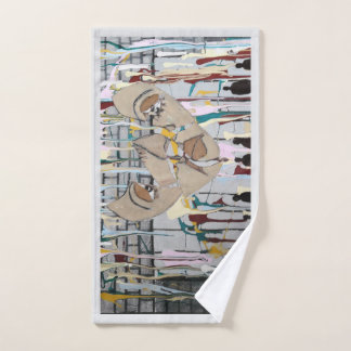 Toalla abstracta