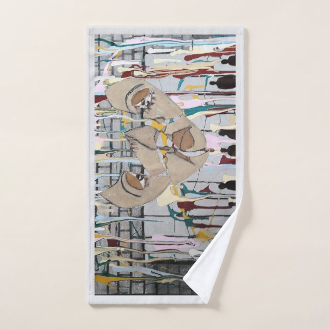 Toalla abstracta (Toalla de mano)