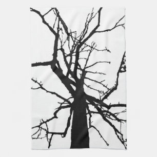 Toalla abstracta de árbol superior