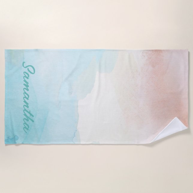 Toalla acuática de arena Monograma (Anverso)