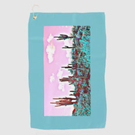 Toalla agradable del golf de Arizona del lago