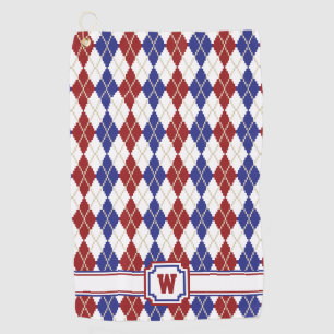 Toalla americana del golf de Argyle