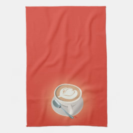 Toalla anaranjada de Latte