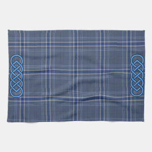 Toalla azul del Celtic del tartán