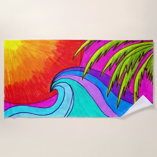 Toalla Big Wave Beach (Anverso)