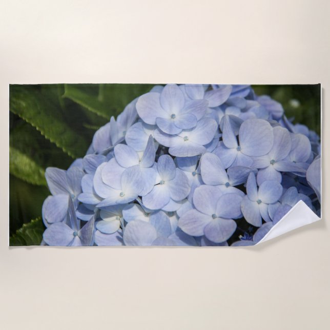 Toalla Blue Hydrangea Beach (Anverso)