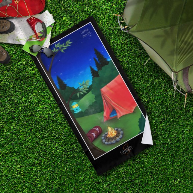 Toalla Camping Night Beach (Subido por el creador)