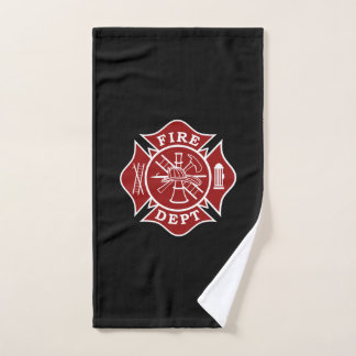 Toalla cruzada maltesa para bomberos