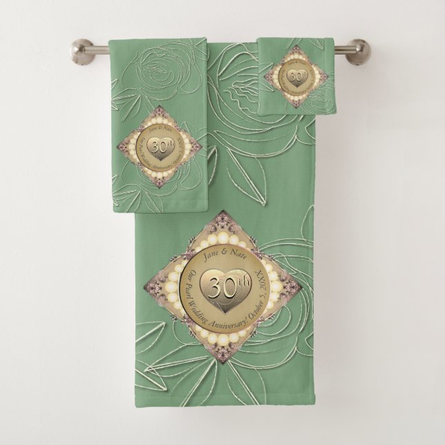 Toalla de Aniversario de la Perla 30/12 (In situ)