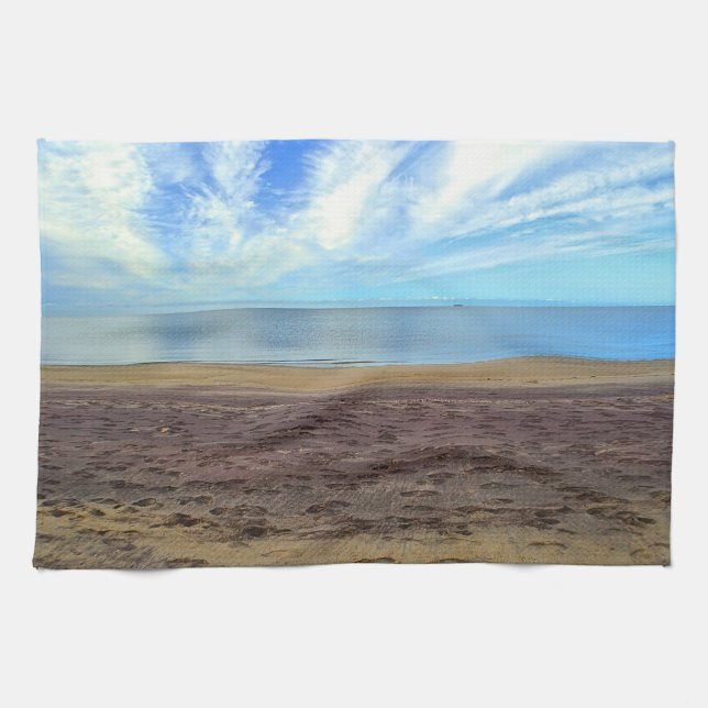 Toalla de arena morada (Horizontal)