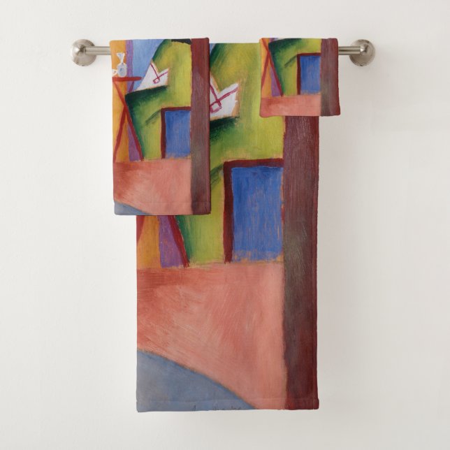 Toalla de arte "Turkish Café" (In situ)