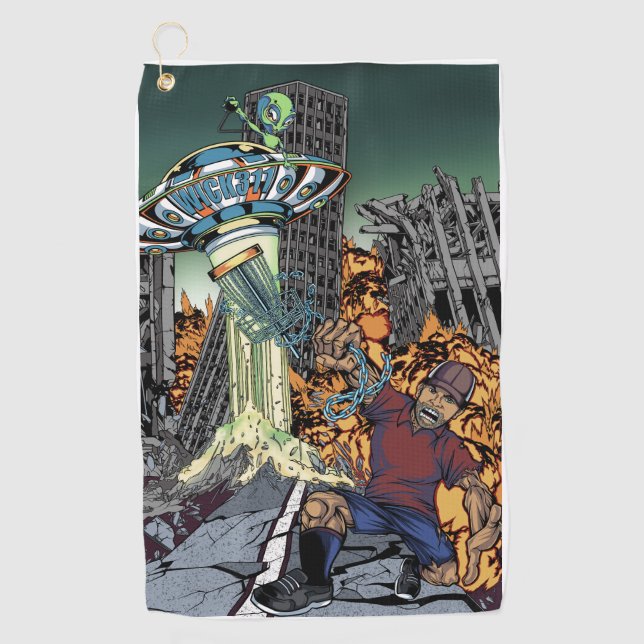 Toalla de ataque a extranjeros Wick311 (Anverso)