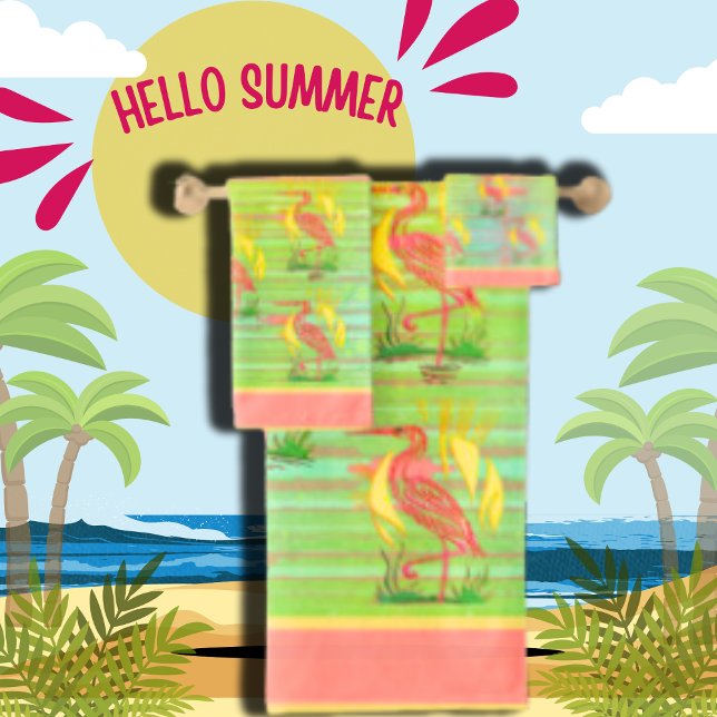 Toalla de Aves Tropicales (Subido por el creador)