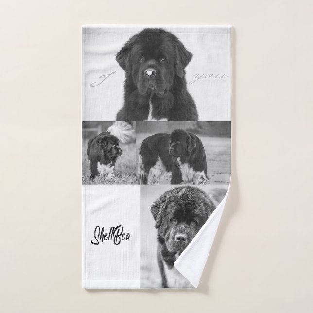 Toalla de babas Notta Bear Newfoundland (Toalla de mano)