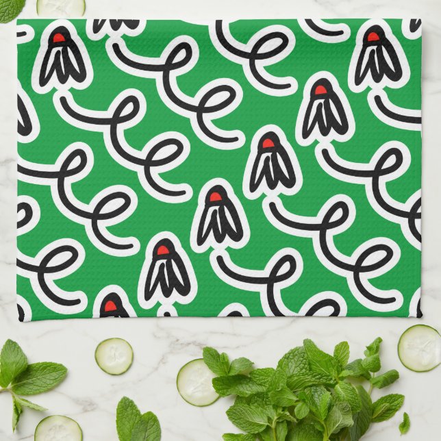 Toalla de bádminton personalizada | Diseño temátic (Doblado)