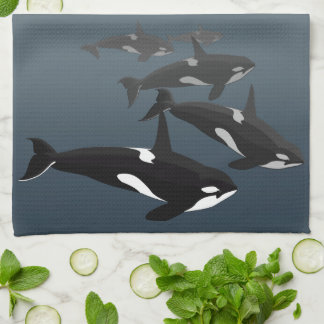 Toalla de ballena Asesina de ballena Toallas y dec