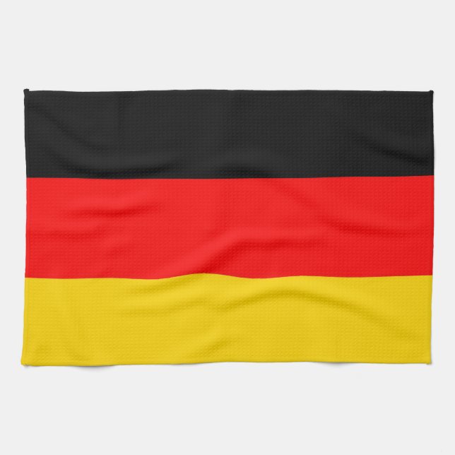 toalla de bandera de alemania (Horizontal)